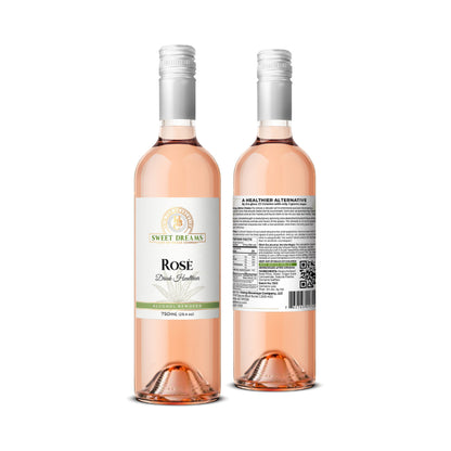Rose Non-Alcoholic Wine